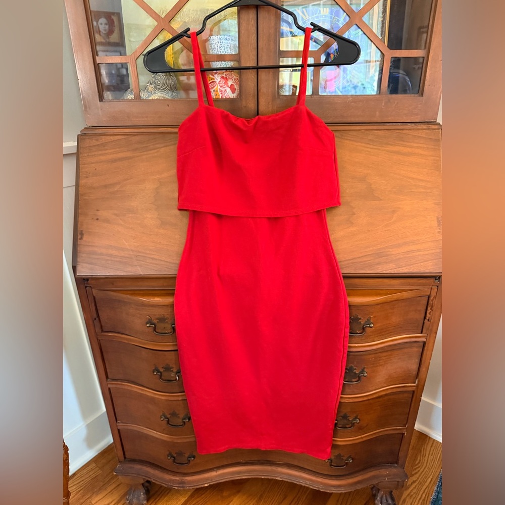Red Sheath Dress